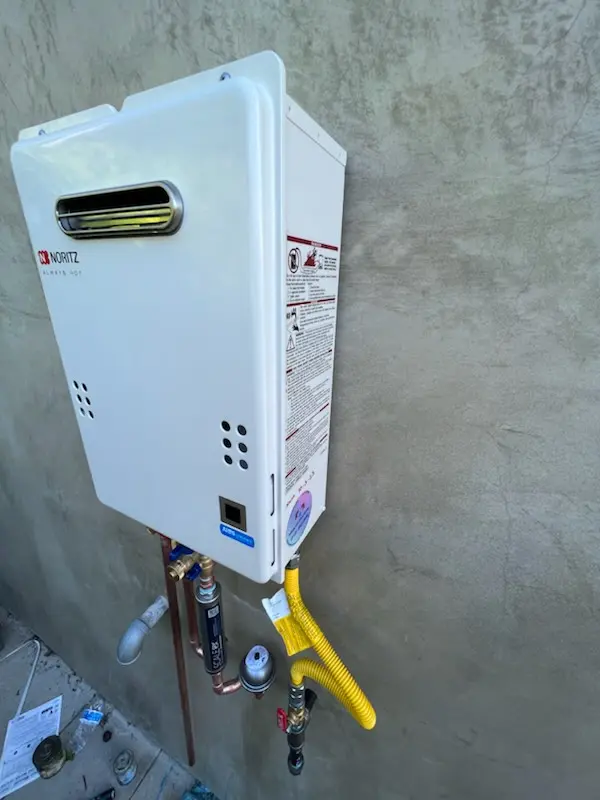 Tankless water heater installation for Merry Hills homes